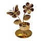 thumbnail image 3 of Candelabro de hierro con un solo cabezal para decoración del hogar, soporte para velas moderno, MESA CENTRO de MESA, adorno para escritorio y sala de Forma de mariposa, 3 of 10