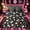 Black White, variant on Feelyou Blue Softball Bow Queen Bedding for Girls, Cute Ball Glove Print Bedding Comforter Set Queen, Colorful Star Reversible, 7-Piece