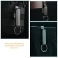 thumbnail image 4 of Key Holder For Belt Steel Belt Keychain Clip Quick Release Belt Loop Key Ring, 4 of 8