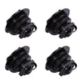 thumbnail image 4 of KAKOWELY 4pcs PVC Boston Boat Air Anti-leak Inflation Pump Hose Adapter for Inflatable Boats Kayak Airbed Canoe Pool Raft Rubber Dinghy (Black),2.36"X2.36"X1.65", 4 of 4