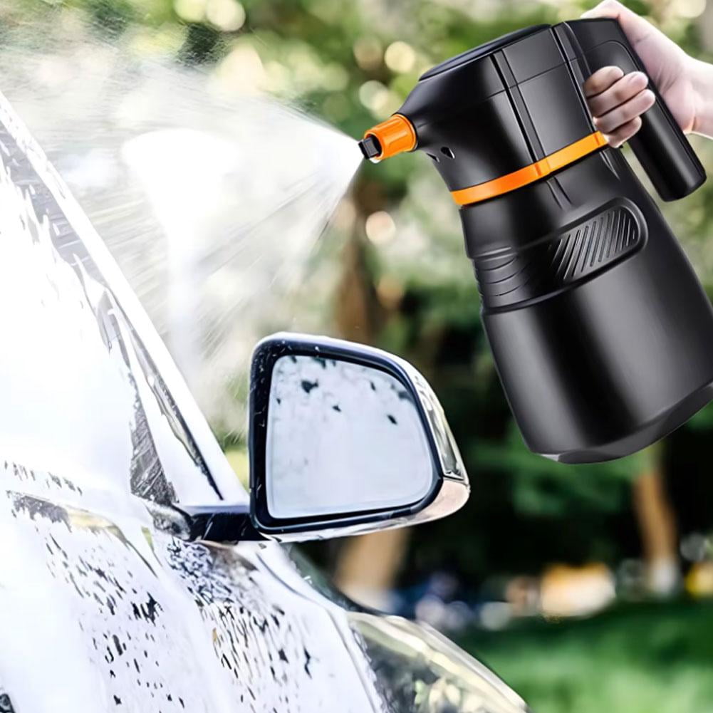 Electric Foam Sprayer for Car Washing, Rechargeable Pressure Foam Cannon, Portable Car Wash Soap Sprayer