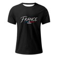 thumbnail image 5 of Paris T Shirts for Men Summer Short Sleeve Crewneck Loose Casual T-Shirts France Paris Graphic Tees Travel Vacation Shirt, 5 of 5