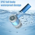 thumbnail image 3 of Electric Spin Scrubber, Strong power Rechargeable Cordless Shower Scrubber with 5 Replaceable Brush Heads, 3H Power 3 Speed, for Cleaning Bathroom Tub Tile Floor Sink Car(Gemstone Blue), 3 of 7