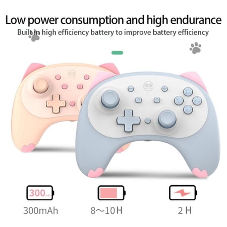 Cartoon kitten Iine Cat 4nd Wireless Controller For Switch / Switch ...