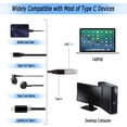 thumbnail image 5 of Fasgear USB C Female to USB 3.1 Male Adapter 10Gbps&3A Fast Charging-2 Pack Type A to Type C Adapters Double-Side Data Sync Compatible for i-Pad,Tablet,Laptop,Charger,Power Bank,Quest Link,Black&Grey, 5 of 6