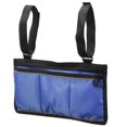 thumbnail image 3 of Wheelchair Side Bag Organizer Storage Pouch Walker Accessories Arm Bag for Wheelchair Armrest Scooters Rollators Rolling Walker Transport Chairs Stroller, 3 of 8