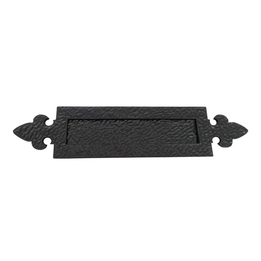 Shristy Hardware "Beeroth" Decorative Iron Letter Plate - (Pack of 1 Black Powder Coated Finish)