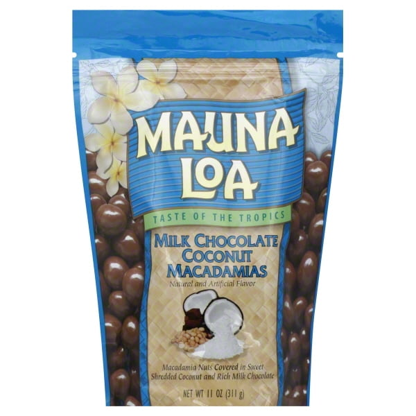 Mauna Loa Macadamia Coconut Milk Chocolate Nuts, 11 Oz.