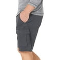 thumbnail image 4 of WTXUE Mens Shorts, Cargo Men's Zipper Pocket Resilience Time Leisure Pants Tooling Pants, Short, Grey, 4 of 7