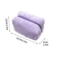 thumbnail image 2 of Kbndieu Makeup Bag Travel Toiletry Bag Large Capacity Makeup Case Organizer Cosmetic Bag for Skincare, Brushes & Travel Essentials Gifts for Women Girls (Purple), 2 of 3