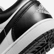 Air Jordan 1 Low Womens Shoes Color: White/White/Black Size: W 7.5 / M 6