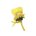 thumbnail image 1 of fastboy 1/2/3/5 Skin-friendly Buttonhole Flowers Lifelike Color And Good Texture Safe Brooches Flowers Graduation Yellow 1 Pc, 1 of 6