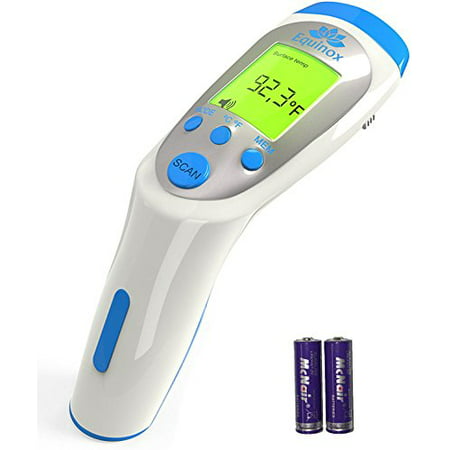 Equinox Digital Thermometer Non Contact Infrared Forehead - 3-Modes Body/Surface/Room Temperature Reading Device – Baby Thermometer - LCD Display Infrared Thermometer - CE
