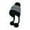 Black, variant on Winter Soft Hat for Women Earflap Fleece Warm Woolen Cap Lined Pompon Knit Hat Beanie for Women