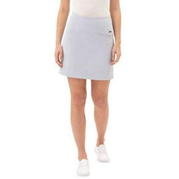 SC&CO Women's Comfortable Stretch Double Wraparound Skort Size: XL, Color: Light Blue