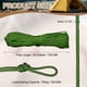 thumbnail image 2 of Uxcell Cuerda de Paracord de 1/8" 100 pies 7 hebras Cuerda de Camping Cuerdas de Polipropileno trenzadas Cuerdas de sujeción Verde Matcha, 2 of 6