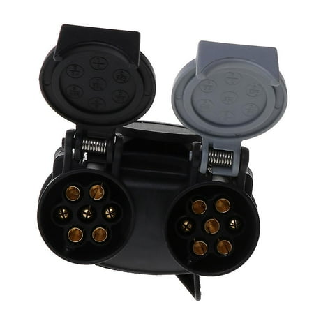 13 Pin Plug To 12n / 12s 7 Pin Sockets Caravan Towing Conversion
