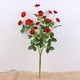 thumbnail image 3 of Artificial Pequeña Rosa Flores Silvestres Falsas Flores Al Aire Libre Ramo De Seda Floral Interior Exterior Maceta Colgante Hogar Cocina Oficina Boda Jardín Decoración 3 Piezas Rojo brillar Juguete, 3 of 3