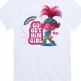 thumbnail image 3 of Trolls - Band Together - Go Get Him Girl - Toddler and Youth Short Sleeve Graphic T-Shirt, 3 of 5