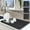 Black, variant on Dish Drying Mat for Kitchen Counter,16"x24" Dish Drying Pad with Non-slip Rubber Backed,Hide Stain Anti Absorbent for Kitchen Counter,Drying Mat for Coffee Machine Dish Rack