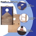 thumbnail image 3 of Juego de tablero Cornhole HQGZQL, plegable, 61 x 35 cm, juego de madera, 3 of 8