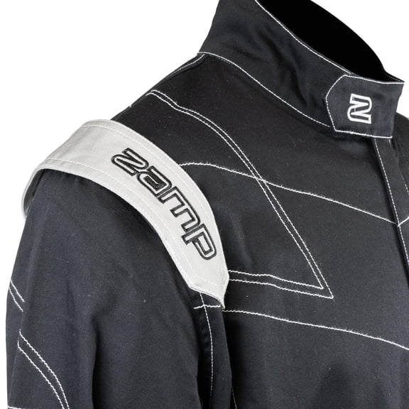 Zamp R02J003M ZR-11 SFI Black Racing Jacket, Medium