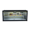 thumbnail image 2 of Bunblic 1:64 Garage Display Case Repair Shop Scene Realistic Showcase Lighted for Sports Cars Action Figures Accessory Layout Diorama, 2 of 8