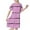 Pink, variant on Auroural Sleepwear For Girls 5T 3-12 Years Children's Fashion Printed Dreamy Pajamas Mid Calf Nightgown
