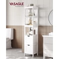 thumbnail image 2 of Mueble de piso para baño VASAGLE Bathroom Storage, blanco, 2 of 9