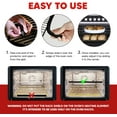 thumbnail image 6 of Silicone Oven Rack Shield Guard, Extra Long 22” Black (2 Pack) - Heat Resistant Oven Rack Protectors - Prevents Hand and Arm Burns, Food Grade Cover, 6 of 6