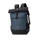 thumbnail image 3 of Mochila enrollable para ordenador portátil, para mujer, hombre, mochila informal para el día a día, mochila enrollable para senderismo, fin de semana, Azul, 3 of 8