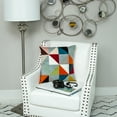 thumbnail image 6 of Parkland Collection Xcena Contemporary Multicolor Pillow Cover with Poly Insert, 6 of 6