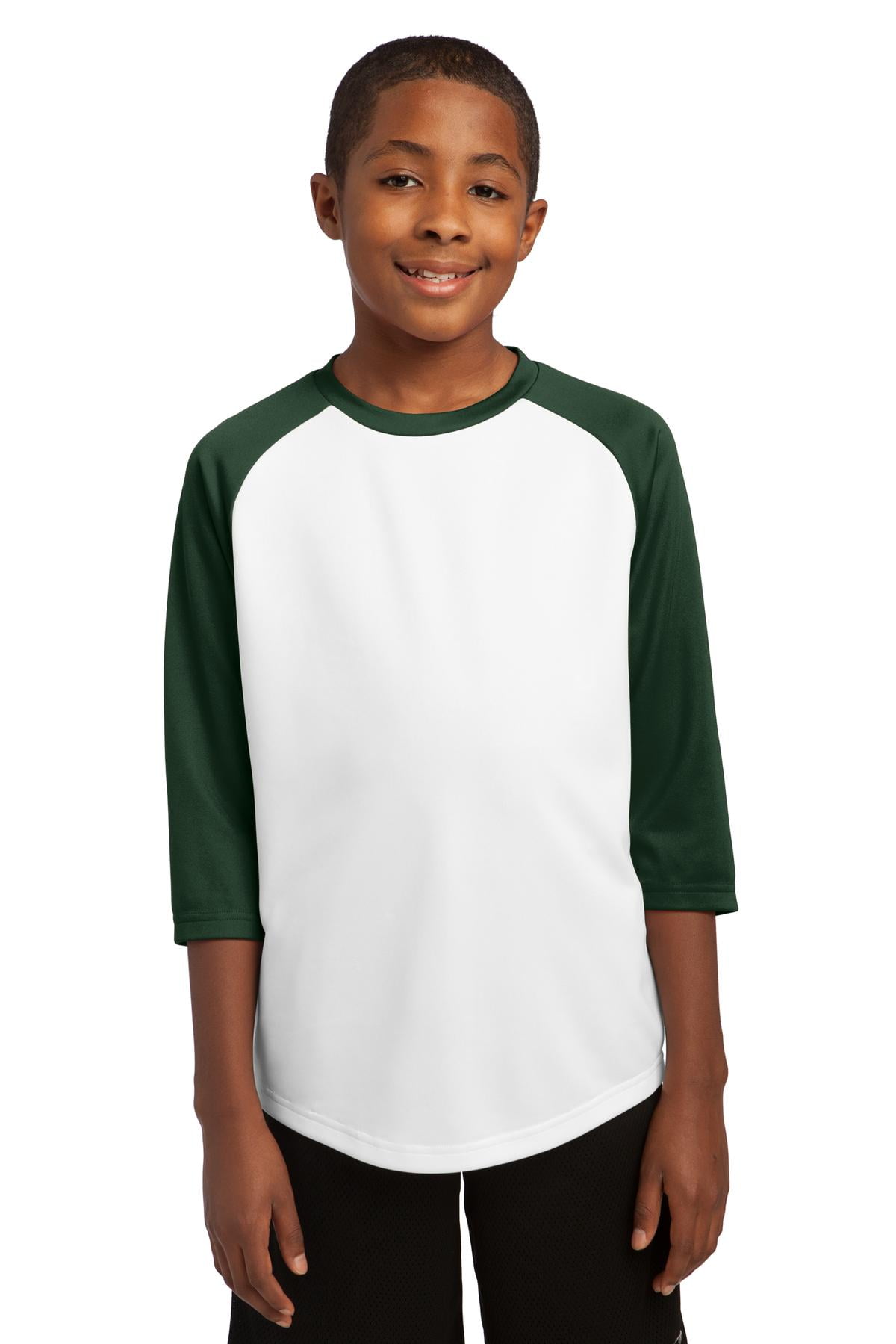 youth white baseball jersey