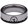 thumbnail image 4 of Whale Tungsten Carbide Ring, 4 of 9