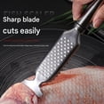 thumbnail image 3 of 2-in-1 Stainless Steel Fish Scaler + Ginger Grater – Fast & Easy Fish Cleaning Tool, Multifunction Stainless Steel Fish Scaler Remover, Heavy Duty Rustproof Fish Scale Scraper for Kitchen Home (1pcs), 3 of 8