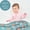 Get Up, It's Gameday, variant on LollyBanks Baby Blankets, 100% Muslin Cotton Swaddle Blanket for Boys and Girls, Soft and Large 47 x 47 Inches Newborn Swaddle, Breathable Baby Receiving Blankets, Registry (Swimming Dogs Print)