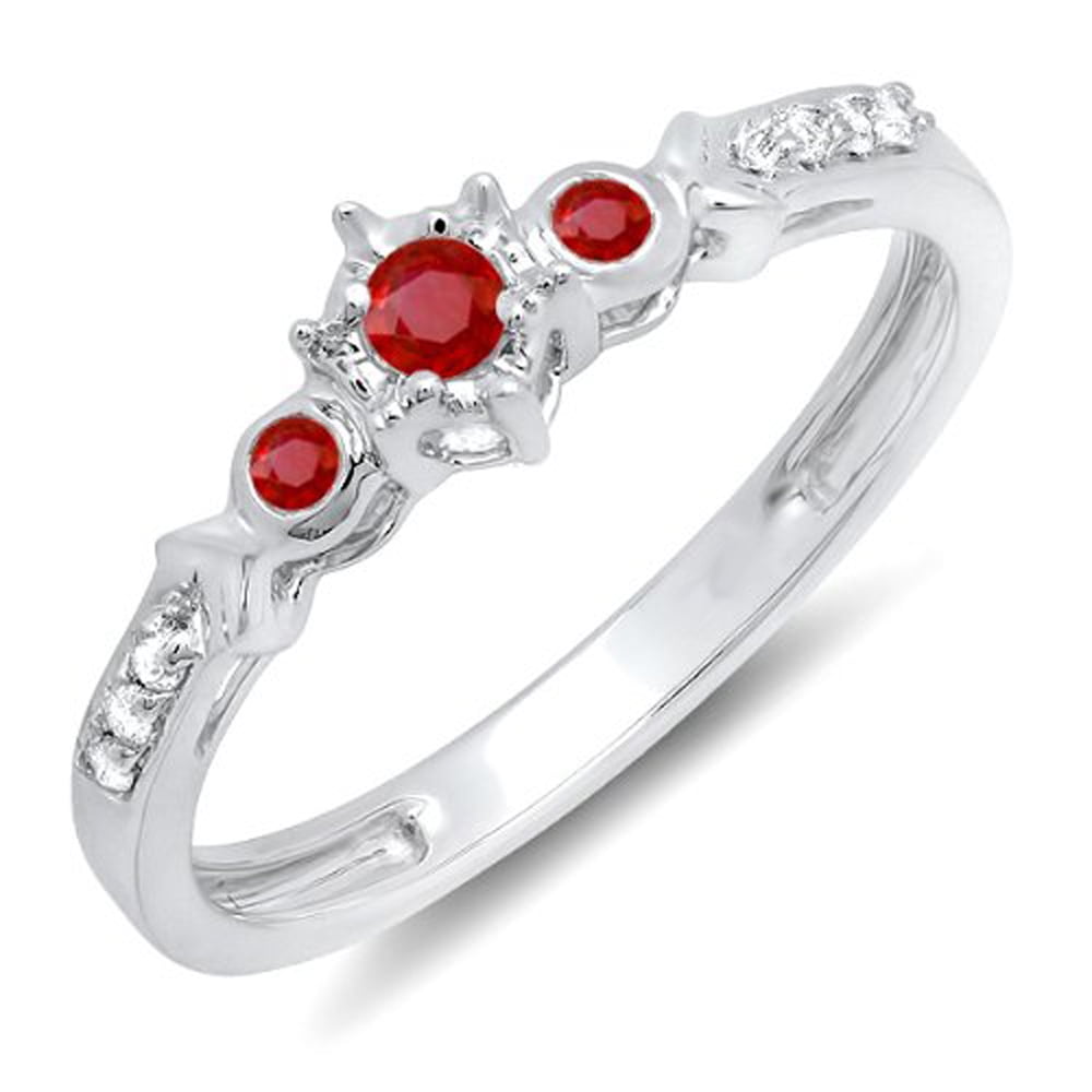 DazzlingRock Orecchini Donna In Oro Rosa 14k Con Morganite E Diamanti