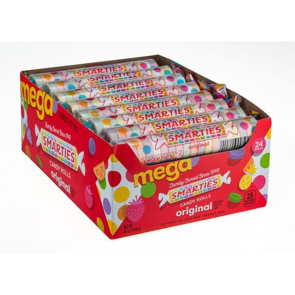 Smarties Original Mega, Box Fruit Flavored, Allergen Free
