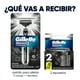 thumbnail image 3 of GILLETTE Mach3 Carbono, Rastrillo para Afeitar Reutilizable, 1 Mango + 3 Cartuchos con Carb&oacute;n y 3 Hojas para Rasurar la Barba, Rastrillo para Hombre Gillette NA, 3 of 8