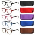 thumbnail image 5 of JOSCHOO Reading Glasses 5 Pack Classic Colorful Women Reader+275, 5 of 7