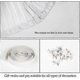 thumbnail image 5 of (80x200 cm, White) Magnetic Mosquito Net Automatic Closing Door Curtain Insect Repellent with Magnets Without Drilling, 5 of 5