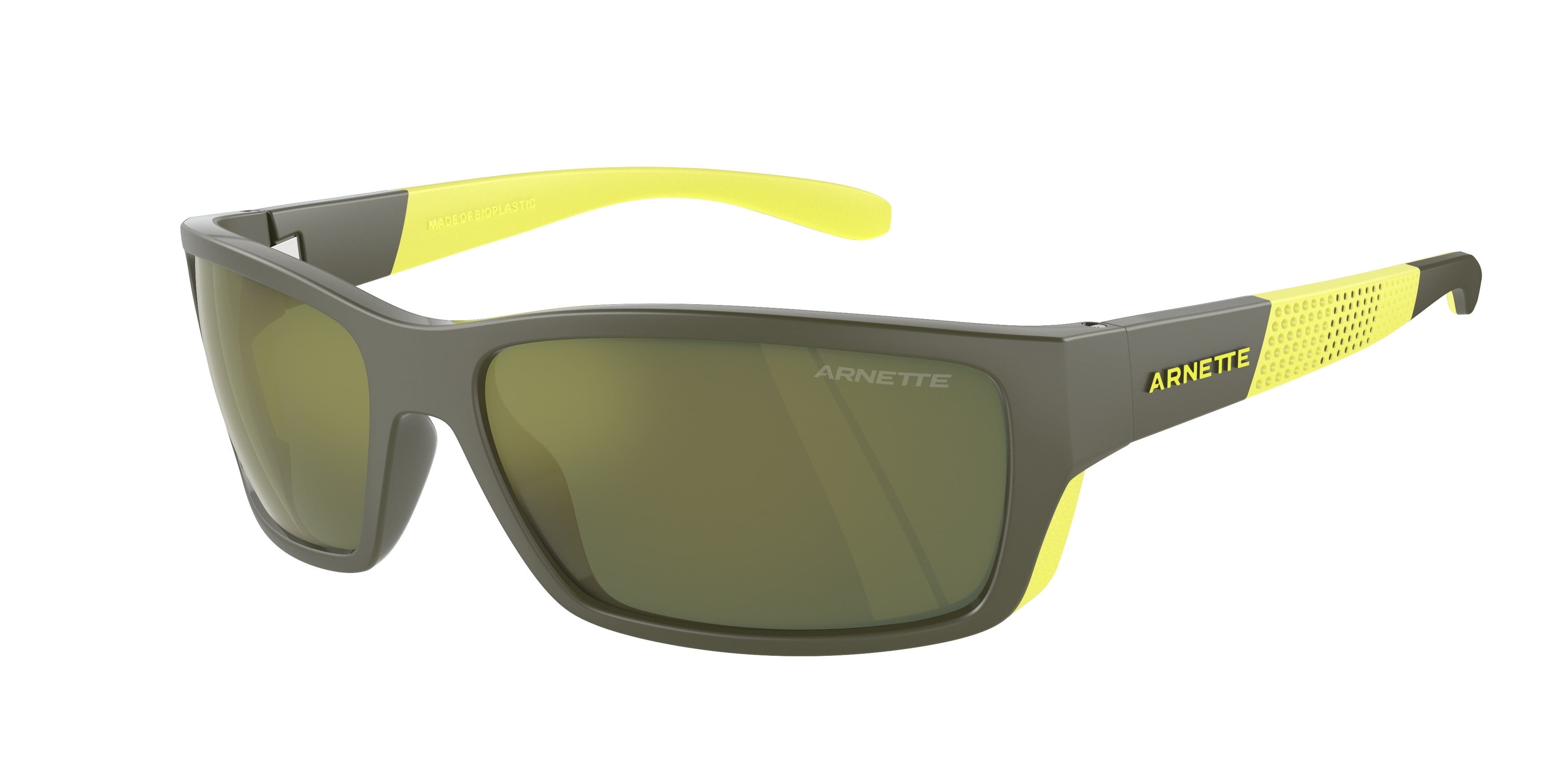 Arnette AN4291 Cortex square sunglasses in polished dark havana with brown polar Arnette - CORTEX AN 4291, Squared propionate men DARK HAVANA  main image 4