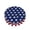 A, variant on WMTOKK 4th of July Round Tablecloth, Waterproof Patriotic Star Striped Design, 59.84 inch Polyester Holiday Table Cover for Independence Day Parties
