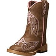 thumbnail image 2 of Blazin Roxx 4413202-05 Gracie Wing Cross Inlay Boot, Brown - Size 5, 2 of 4