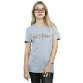 thumbnail image 2 of Harry Potter Womens Full Colour Logo Cotton Boyfriend T-Shirt, 2 of 3