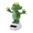 thumbnail image 5 of Solar Power Dancing Frog Doll Car Interior Ornament Home Decoration Birthday Gift, 5 of 5