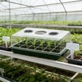 thumbnail image 5 of Large Seedling Starter Tray with Humidity Dome, 24 Hole Propagation Kit for Growing Multiple Plants, Reusable Gardening Tray with Adjustable Vents for Starting Vegetables and Flowers, 5 of 6