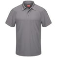 thumbnail image 2 of Red Kap Men's Short Sleeve Performance Knit Flex Series Men's Active Polo, 2 of 4