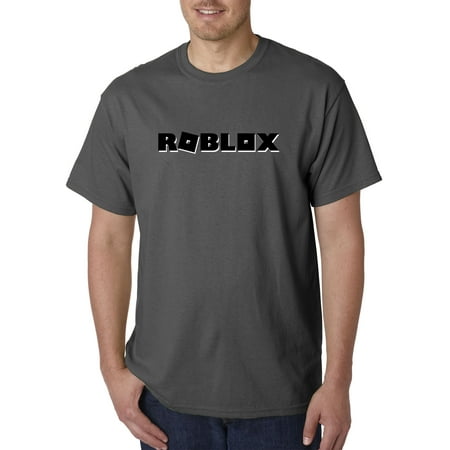 Trendy Usa Trendy Usa 1168 Unisex T Shirt Roblox Block Logo Game Accent 2xl Charcoal Walmart Com Walmart Com - gucci roblox shirt