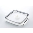 thumbnail image 4 of Lavabo cuadrado para lavar frutas y verduras, suministro de productos de cocina, fregadero plegable, escurridor, lavabos portátiles para campamento al aire libre de viaje Adepaton 2021442-4, 4 of 8